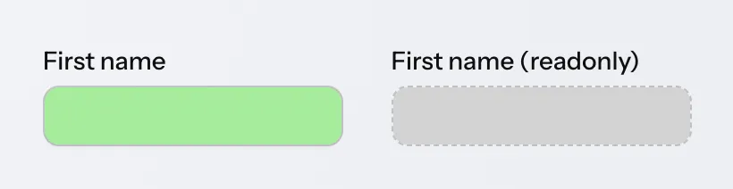text field custom background